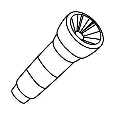 flaş ışık fener aksesuar simgesi