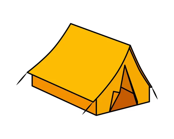 Stan Camping příslušenství samostatná ikona — Stockový vektor