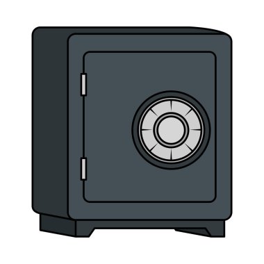 güvenli kutu tasarruf güvenliği simgesi
