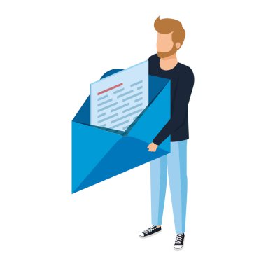 Mektupları kaldıran genç adam gönderdi