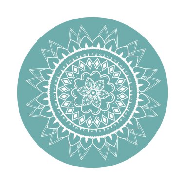 renkli ve dairesel Mandala