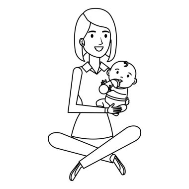 anne küçük bebek karakteri kaldırma