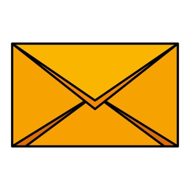 zarf posta gönderimi izole edilmiş simge