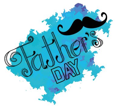 babalar günü kutlaması için bıyık dekorasyon