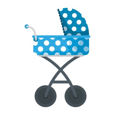 bebek arabası taşıma izole simgesi