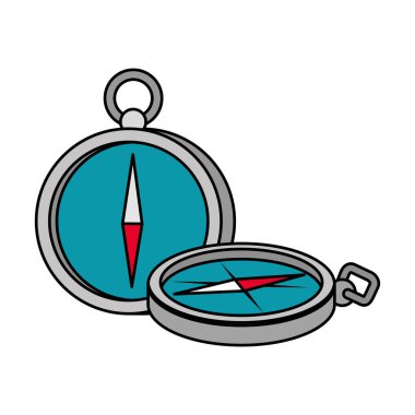 Pusula Kılavuzu aygıtı izole simgesi