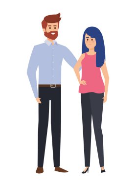 yetişkin anne çift avatarlar karakterler