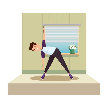 spor salonunda exercice pratik mutlu atletik çocuk