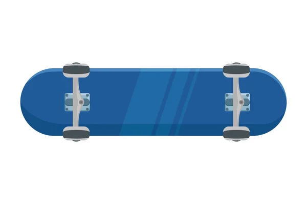 Skate board icono elemento deportivo — Archivo Imágenes Vectoriales