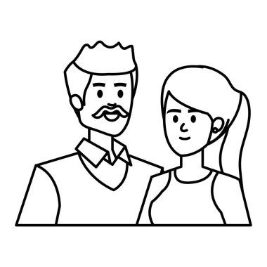 yetişkin anne çift avatarlar karakterler