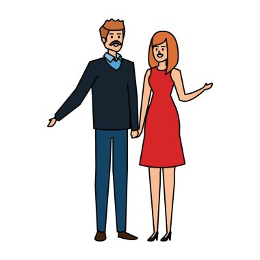 yetişkin anne çift avatarlar karakterler