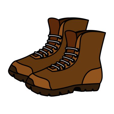 bot ayakkabı macera aksesuar simgesi