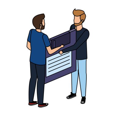 Disket veri deposunu kaldıran gençler