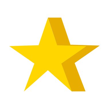 yıldız ödül öğesi yalıtılmış simge