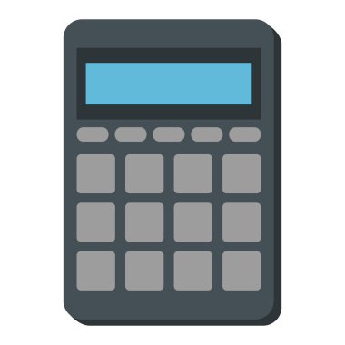 hesap makinesi matematik aygıtı izole edilmiş simge