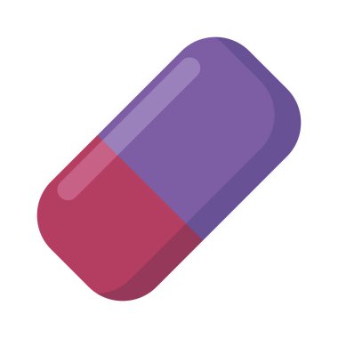 Silgi okulu ikonu izole edilmiş