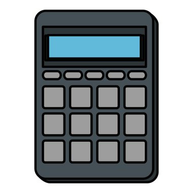 hesap makinesi matematik aygıtı izole edilmiş simge