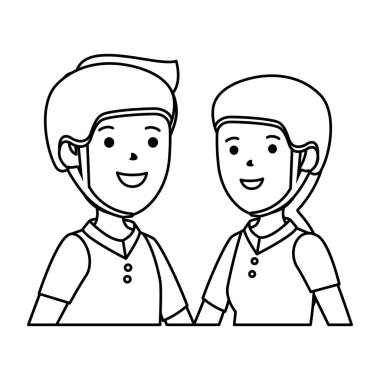 ekstrem spor kask ile mutlu genç kadın