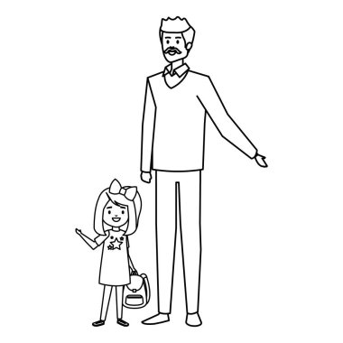 erkek öğretmen ile mutlu öğrenci kız