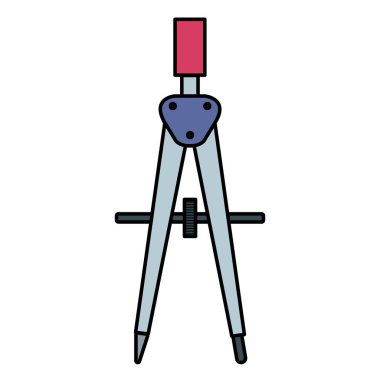 pusula tedarik eğitim izole simgesi