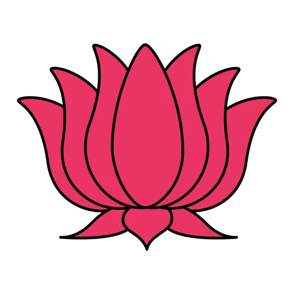 Ikona aplikace Lotus Flower — Stockový vektor