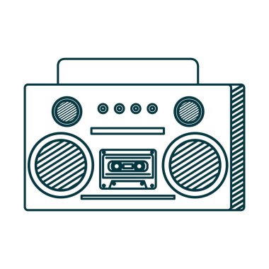 eski müzik radyo çalar simgesi