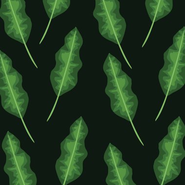 tropikal yaprakları egzotik bitki tarzı