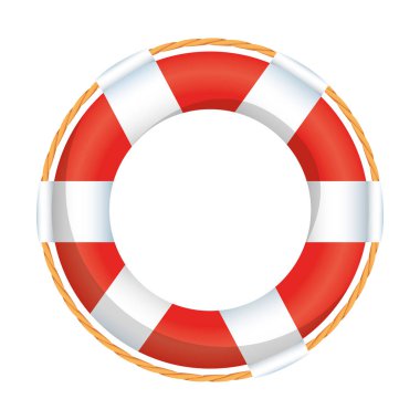 float cankurtaran deniz izole simgesi