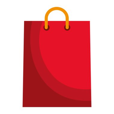 alışveriş çantası kağıt izole simgesi