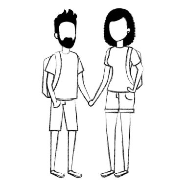 öğrenci karakterleri çift