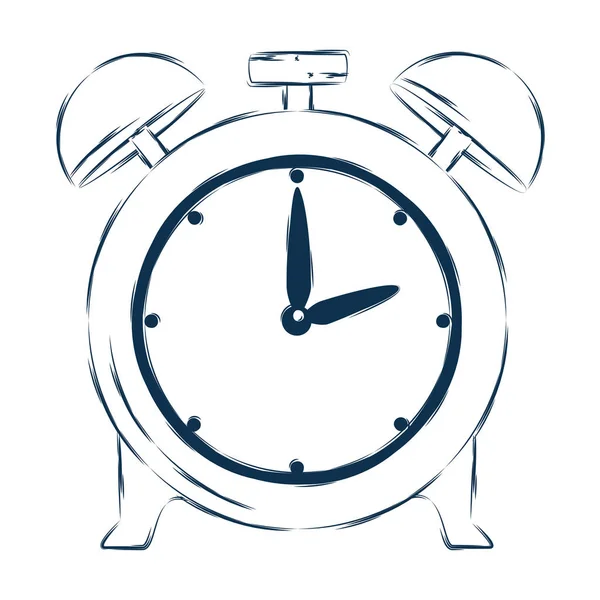 Despertador reloj tiempo recordatorio icono — Vector de stock