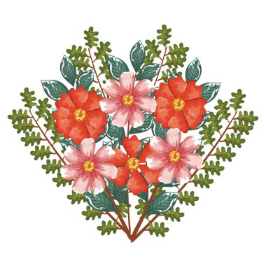 güzel dekorasyon çiçek simgesi