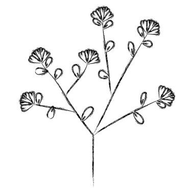 çiçek ve Bahçe dekoratif yaprakları