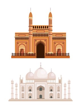 hindistan mimarisi ve tac mahal seti