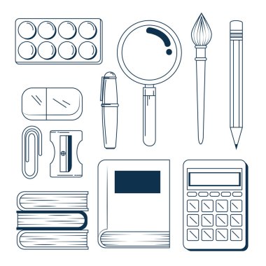 anahat okul ilköğretim malzemeleri seti