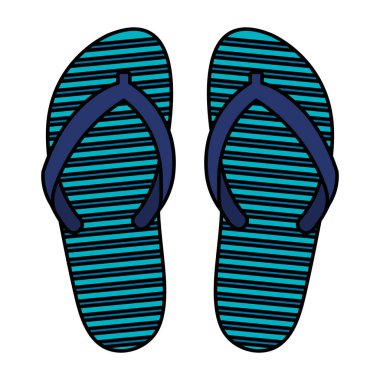 yaz parmak arası terlik aksesuarları simgesi