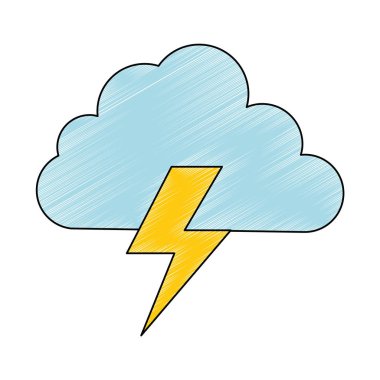 ışınları ile bulut hava