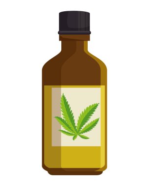 esrar ekstresi ürün ile şişe