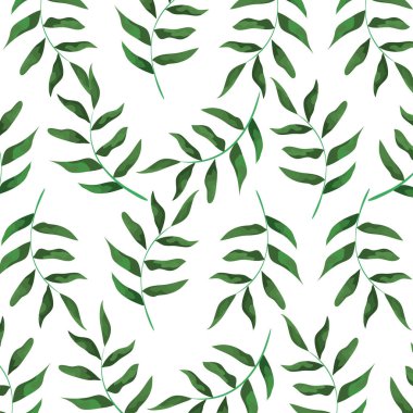 yapraklar bitkiler desen arka plan ile dal