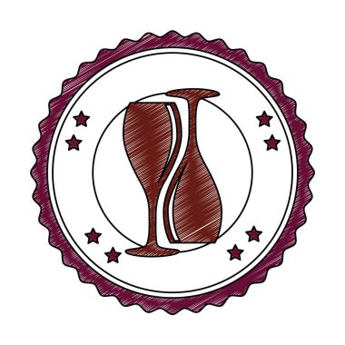 şarap bardaksiluetleri simgesi