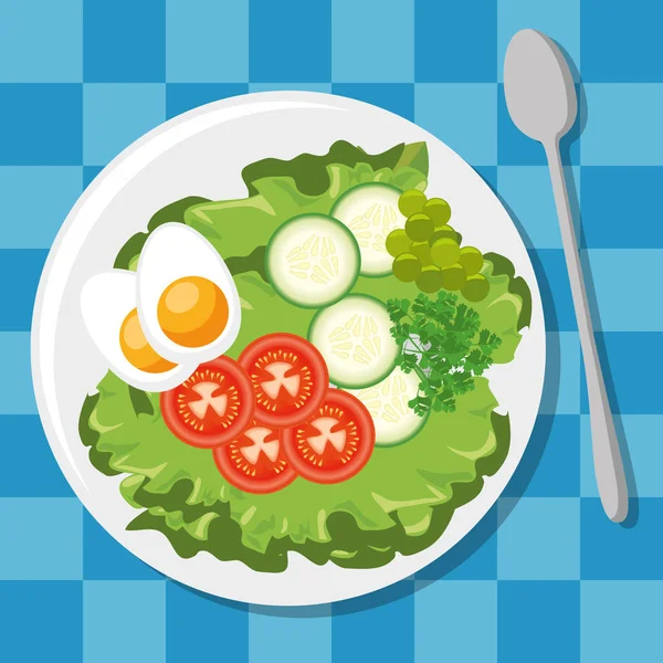 taze ve lezzetli öğle yemeği