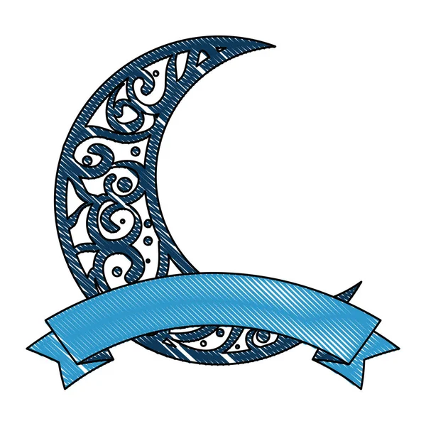 ramazan kareem ay dekoratif