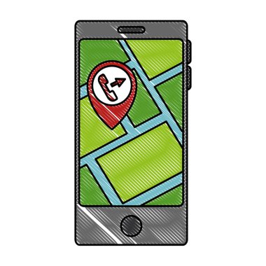 GPS uygulamalı akıllı telefon