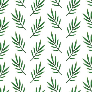 yapraklar bitkiler desen arka plan ile dal