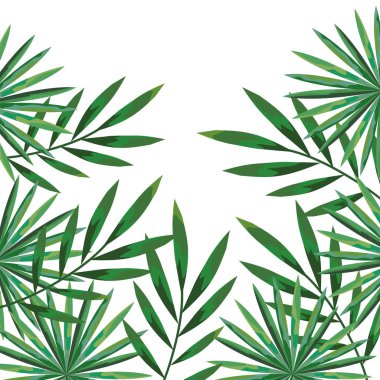 yapraklar bitkiler desen arka plan ile dal