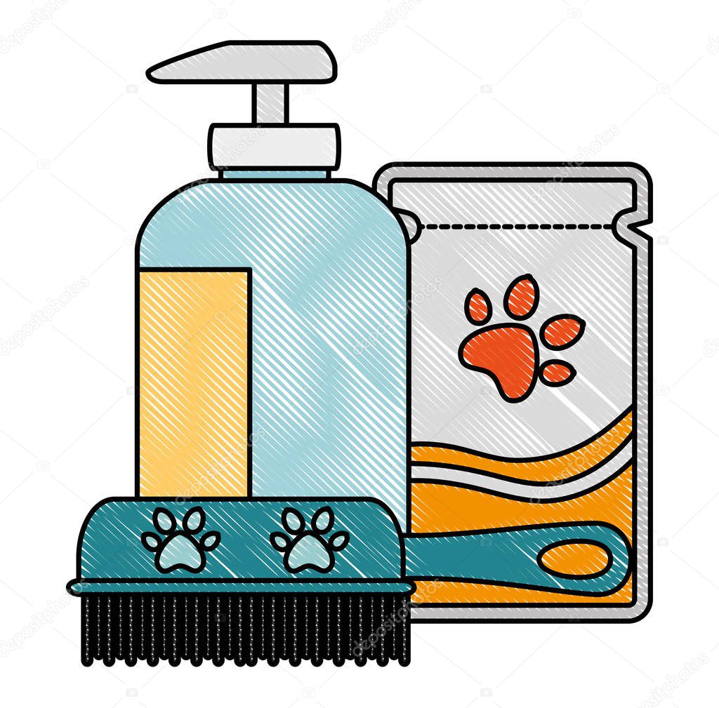 set pet grooming products