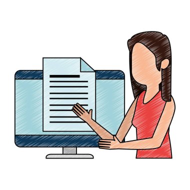 bilgisayar karakteri kadın öğretim