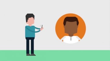 insanlar cihaz sosyal medya