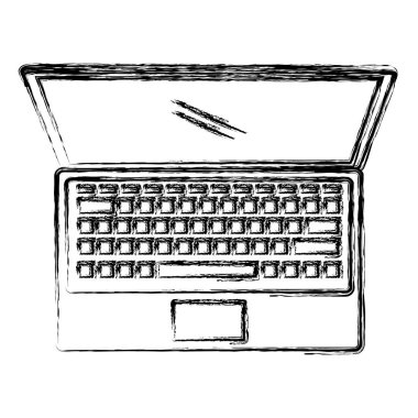 bilgisayar dizüstü izole kutsal kişilerin resmi