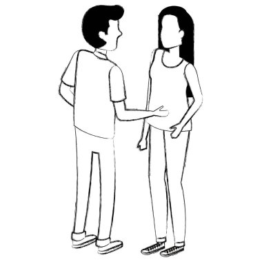 Çevrilmemiş çift avatarlar karakter